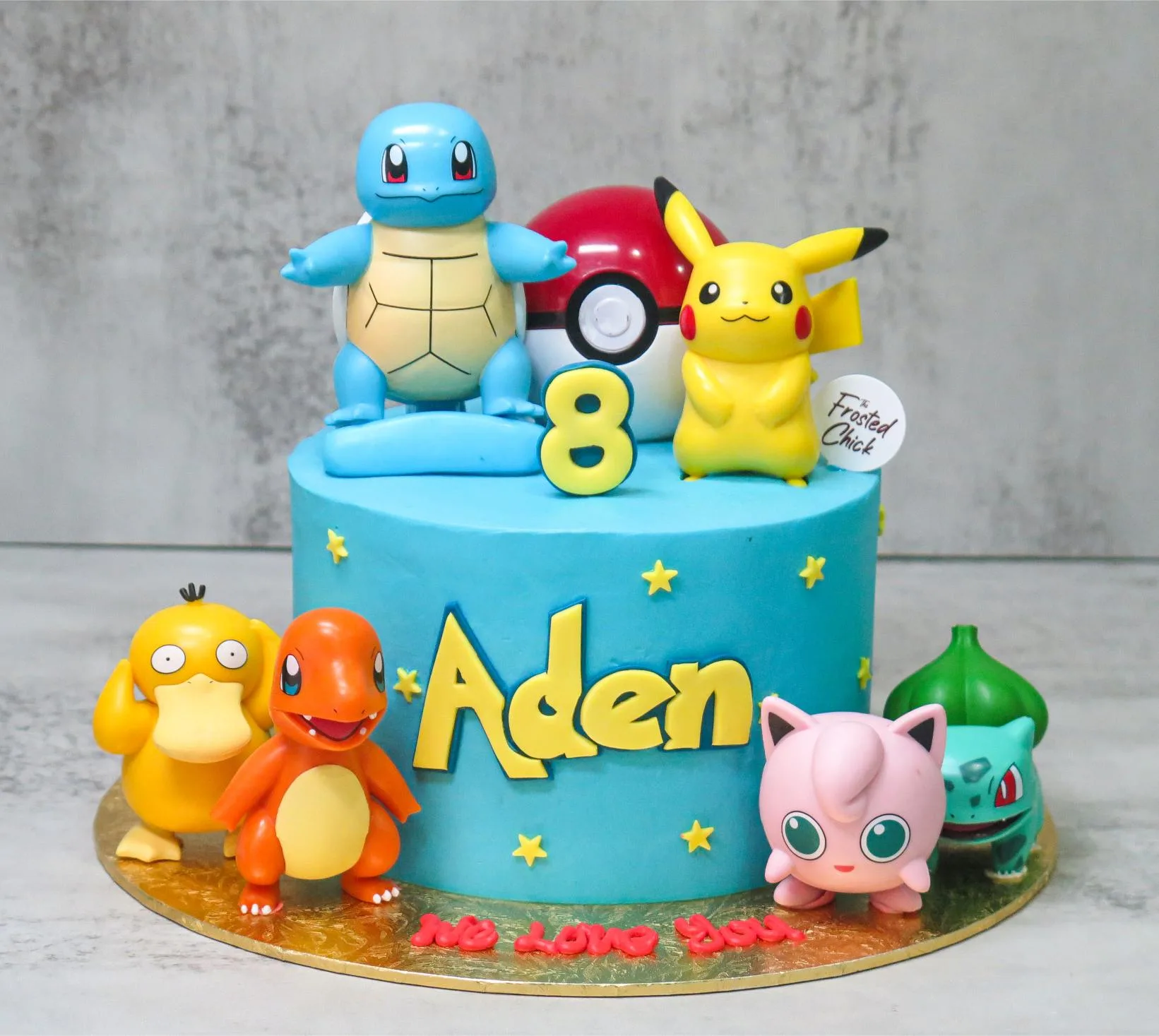 Pokemon Inspired Cake
