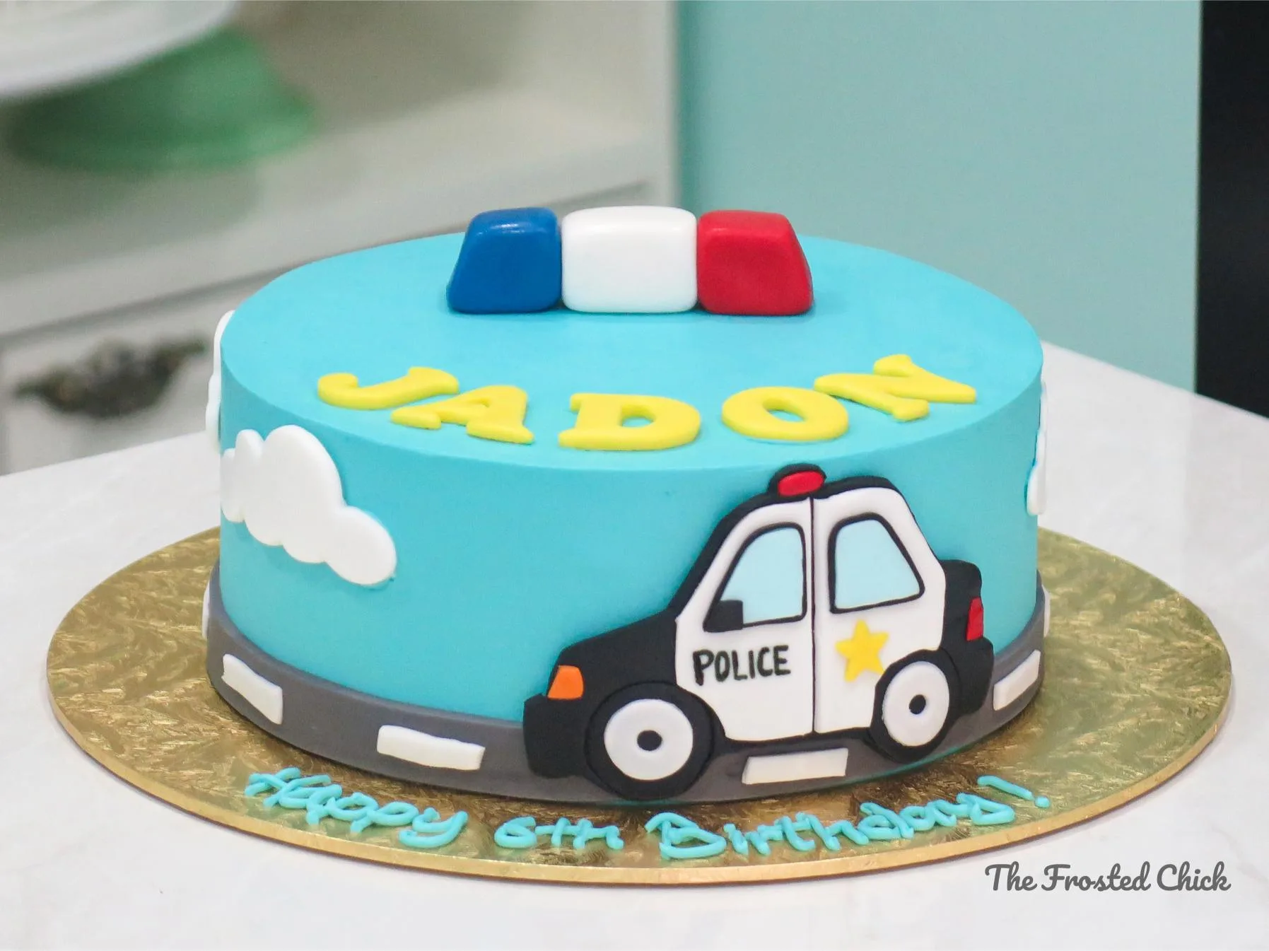 Police Car Cake
