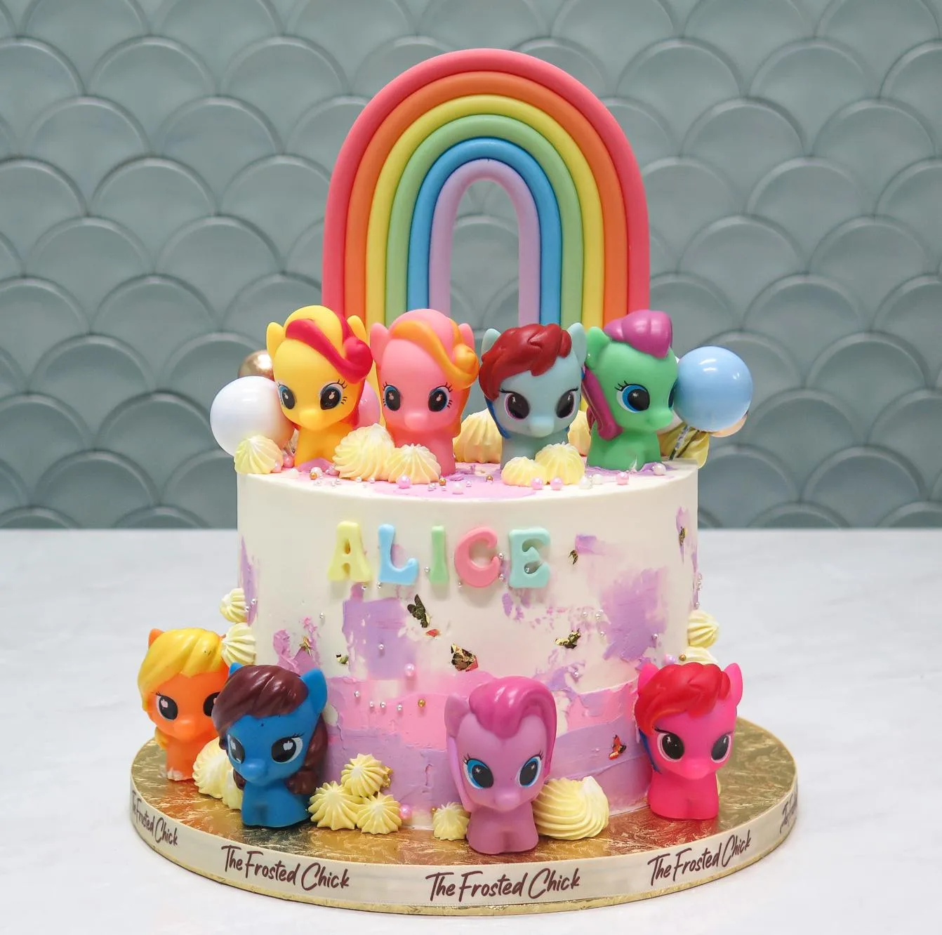 Little Pony Rainbow Magic Cake