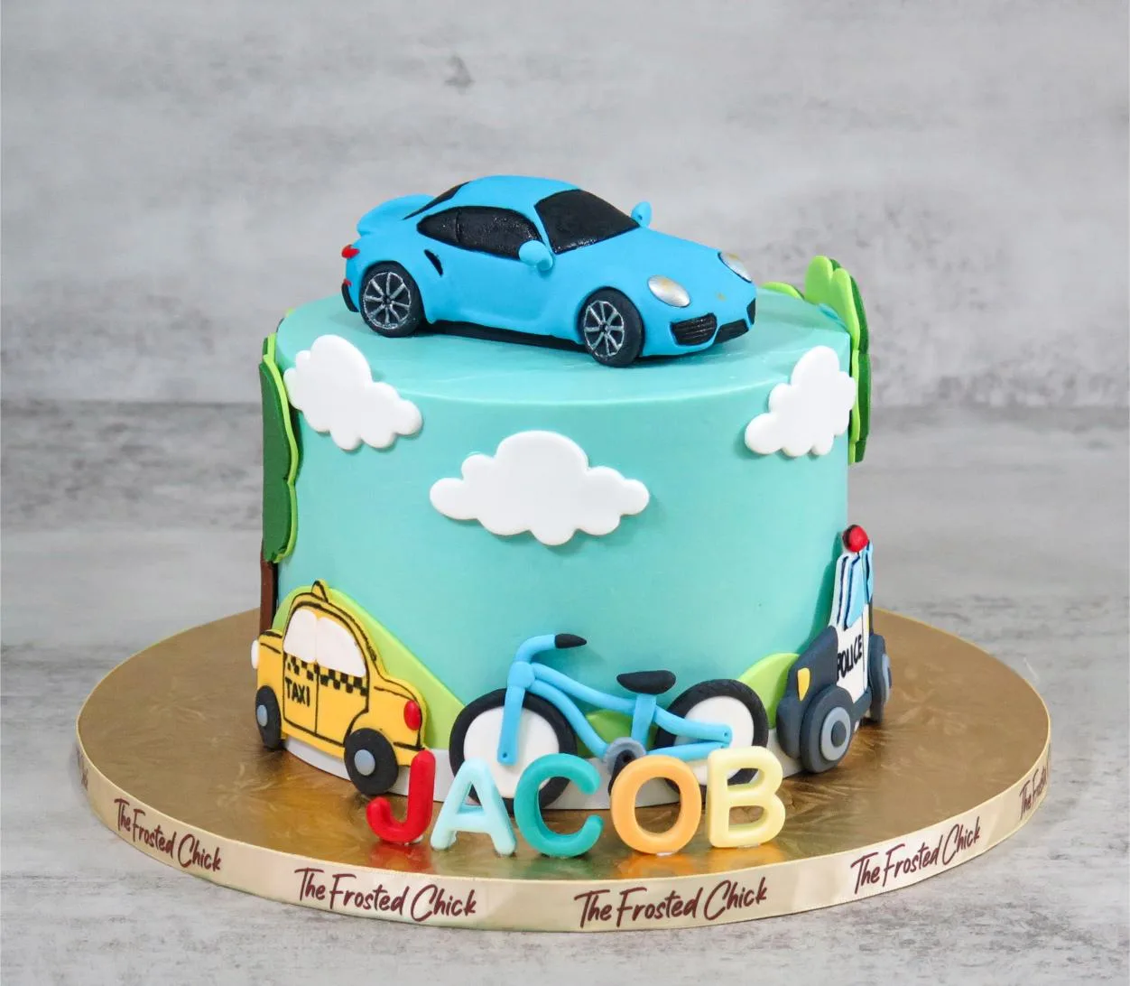 Porsche Vehicles Cake