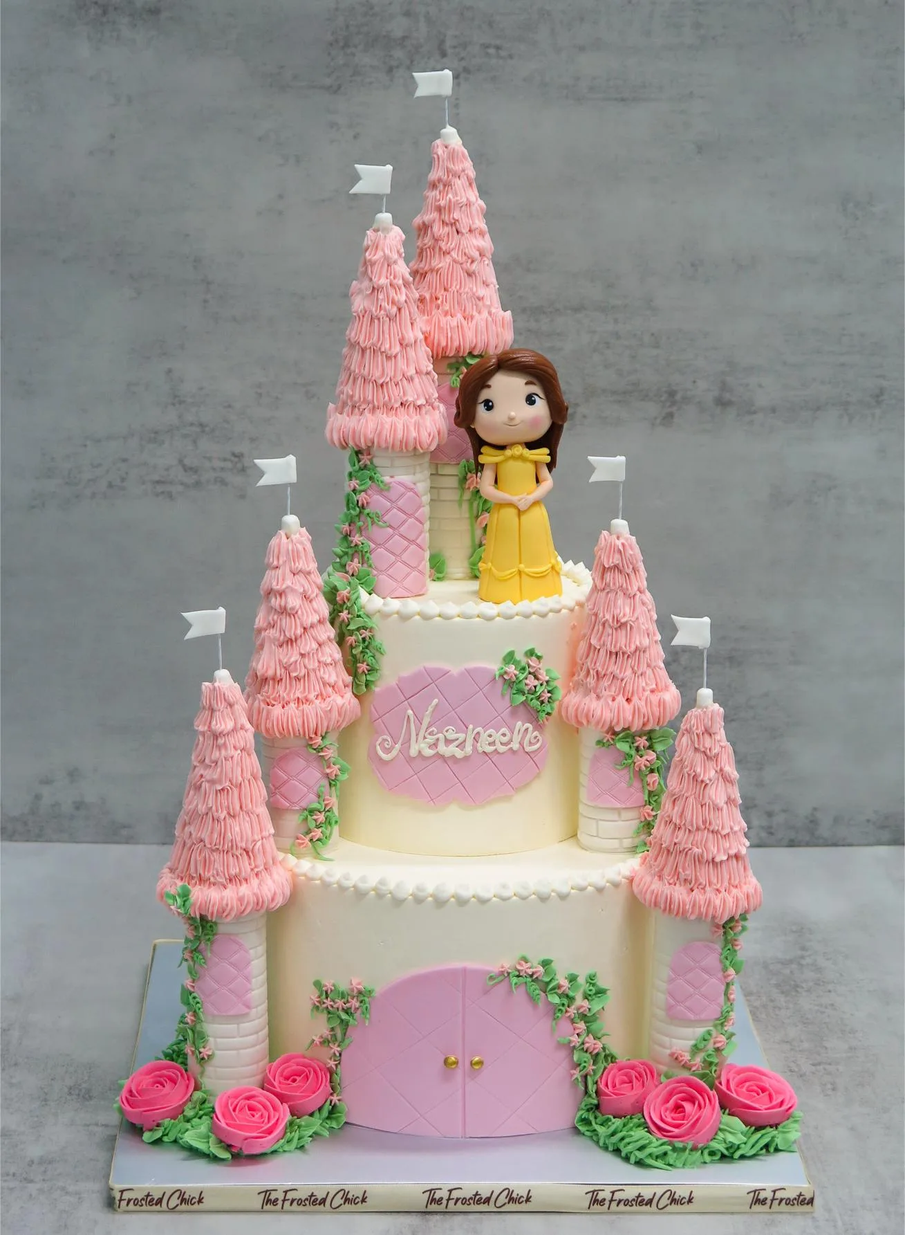 Princess Castle Garden Cake