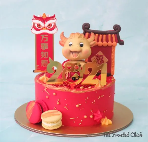 Oxpicious Niu Year Cake