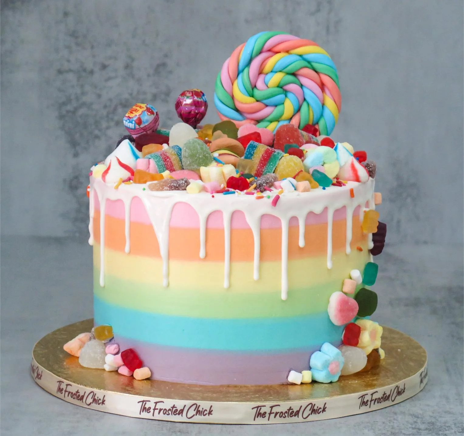 "I want CANDY!" Drip Cake