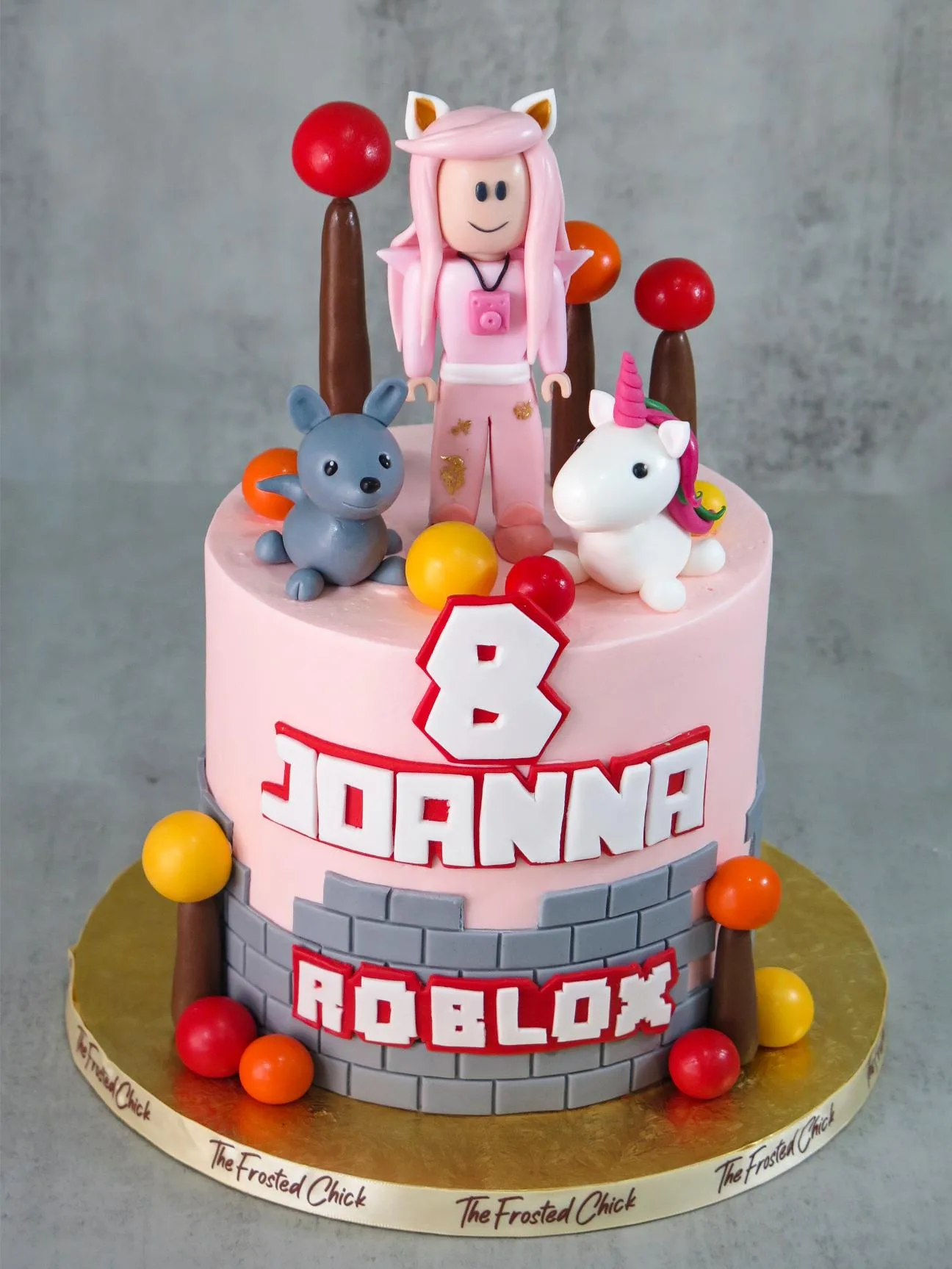 Roblox Girl Avatar Cake