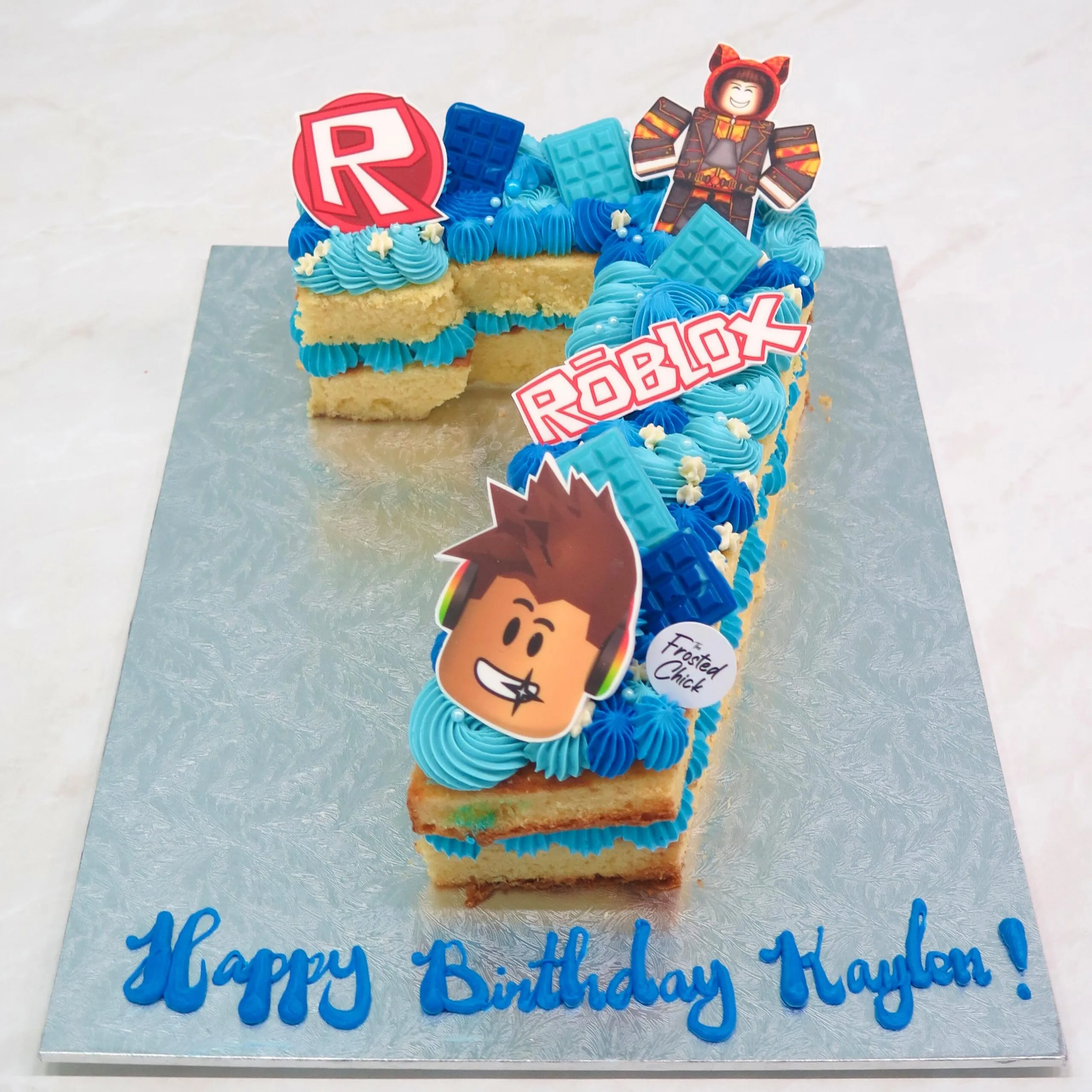 Roblox Number Cake