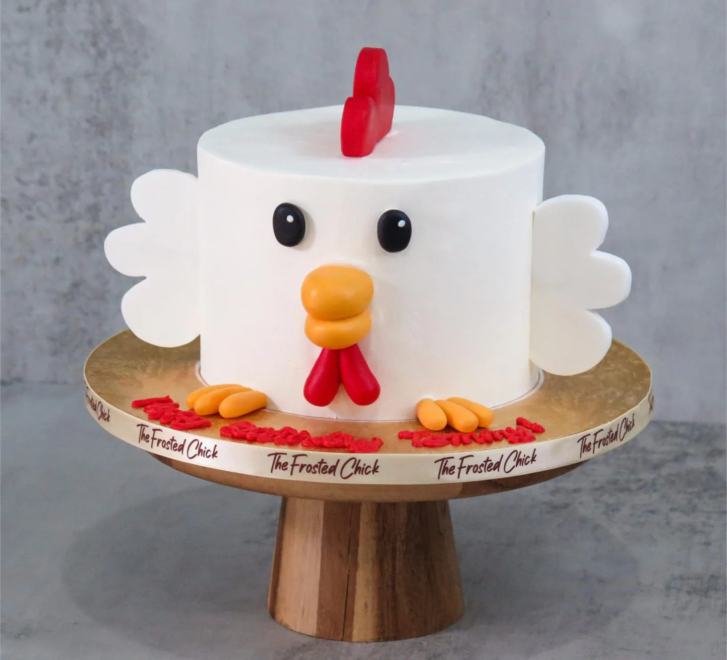Cute Crossy Chicken Cake