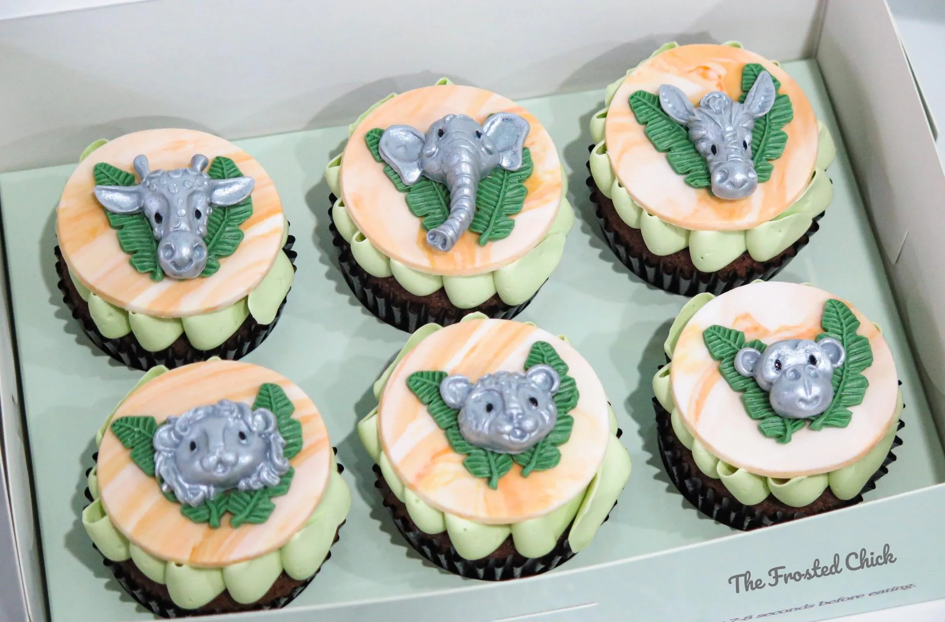 Safari Animal Cupcakes