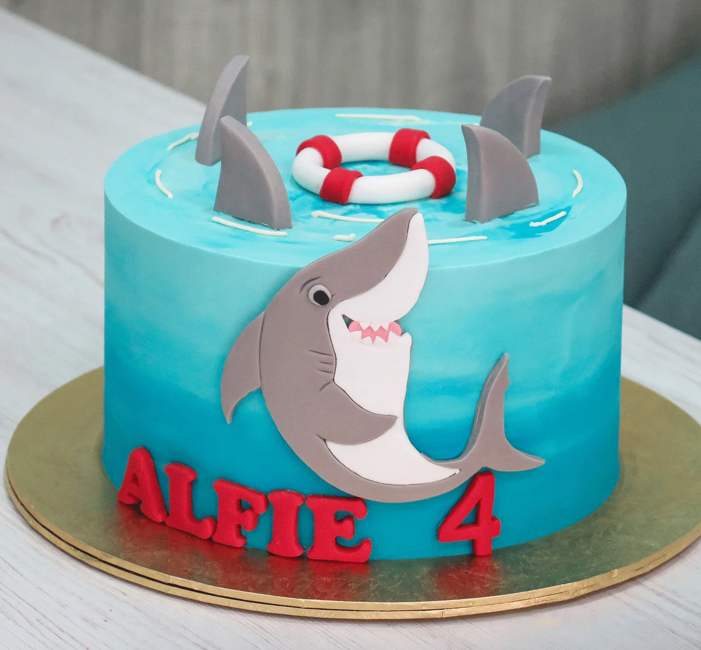 Shark Attack Cake