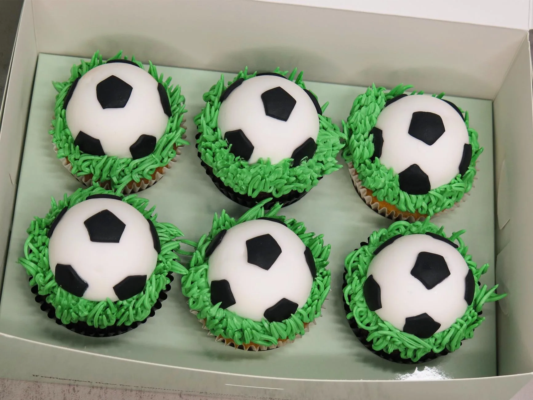 Football Soccer Cupcakes