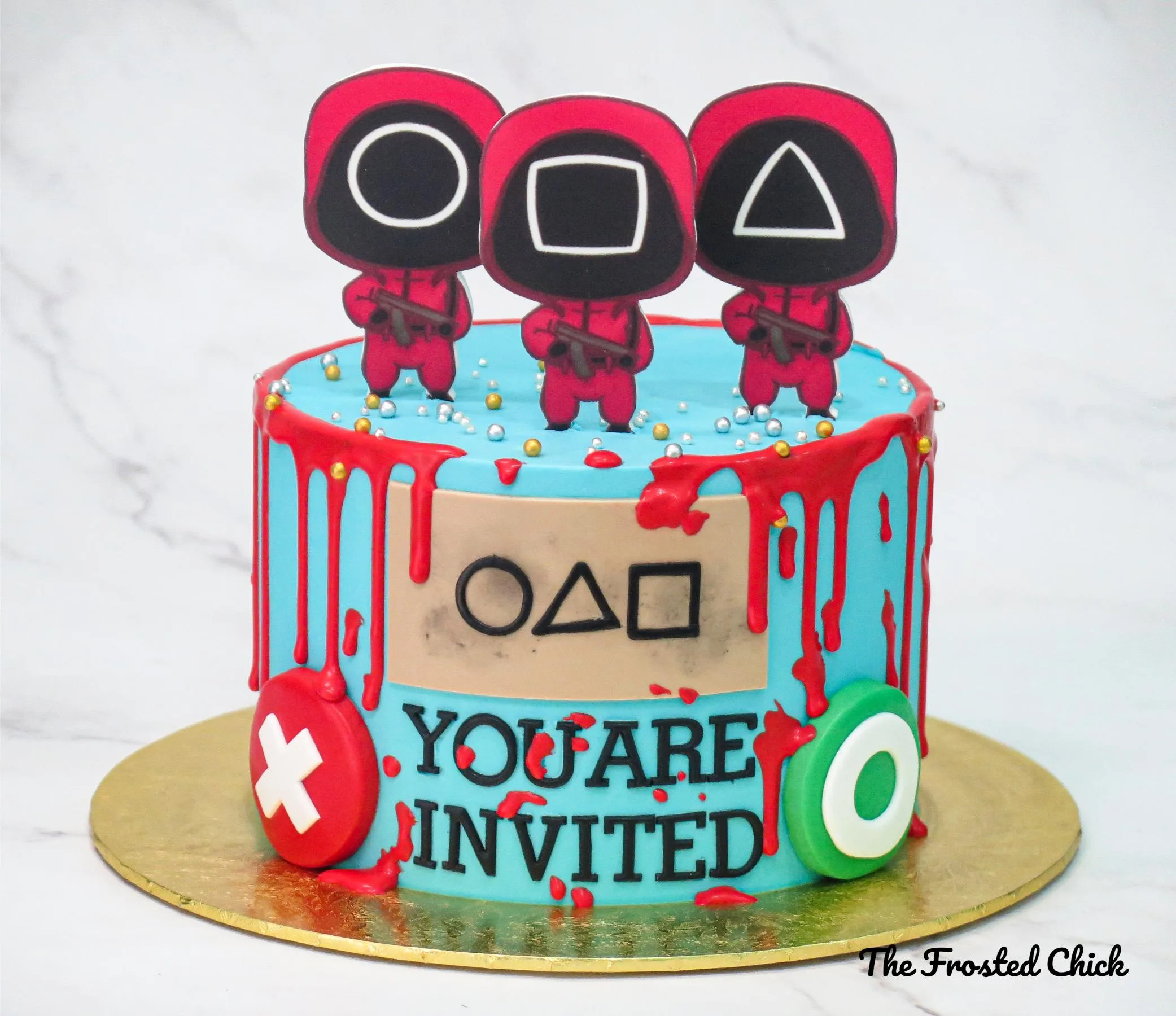 Squid Game Cake
