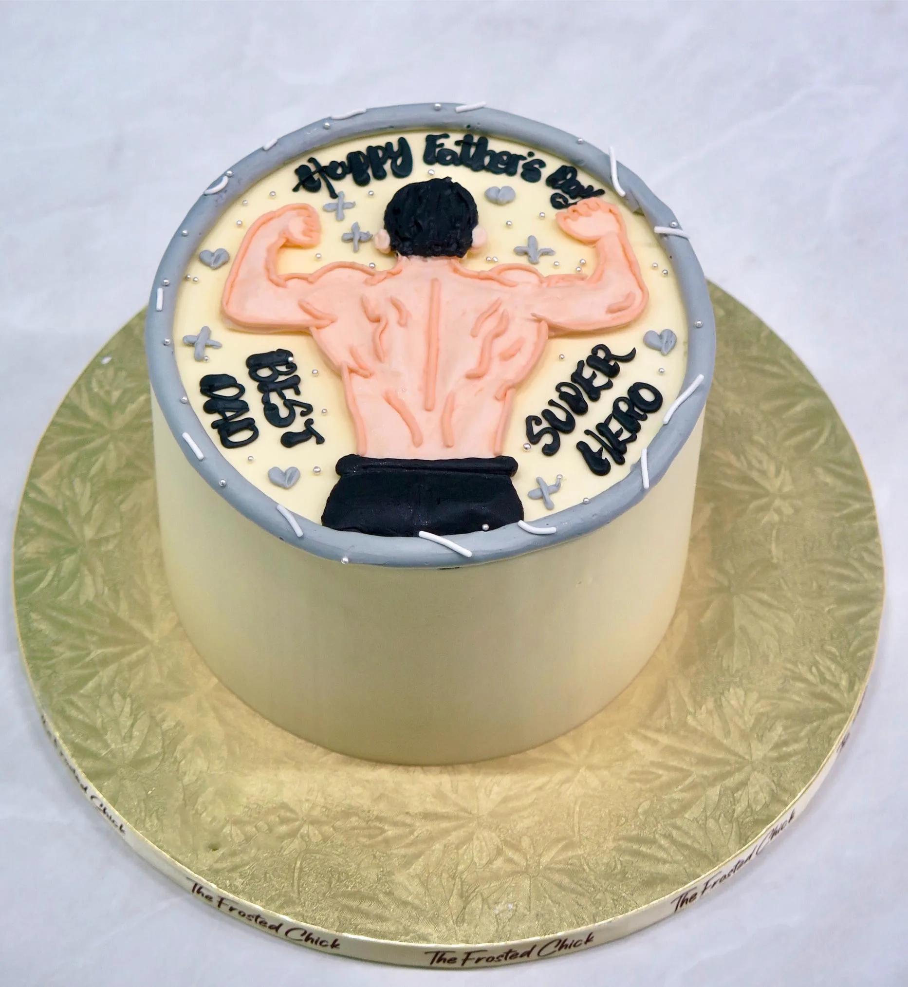 Super Strong Dad Cake