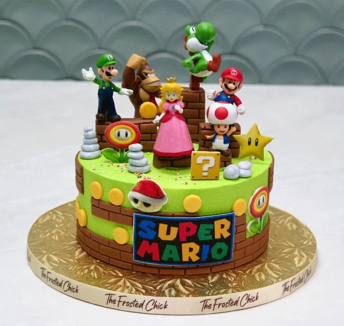 Super Mario Adventure Cake