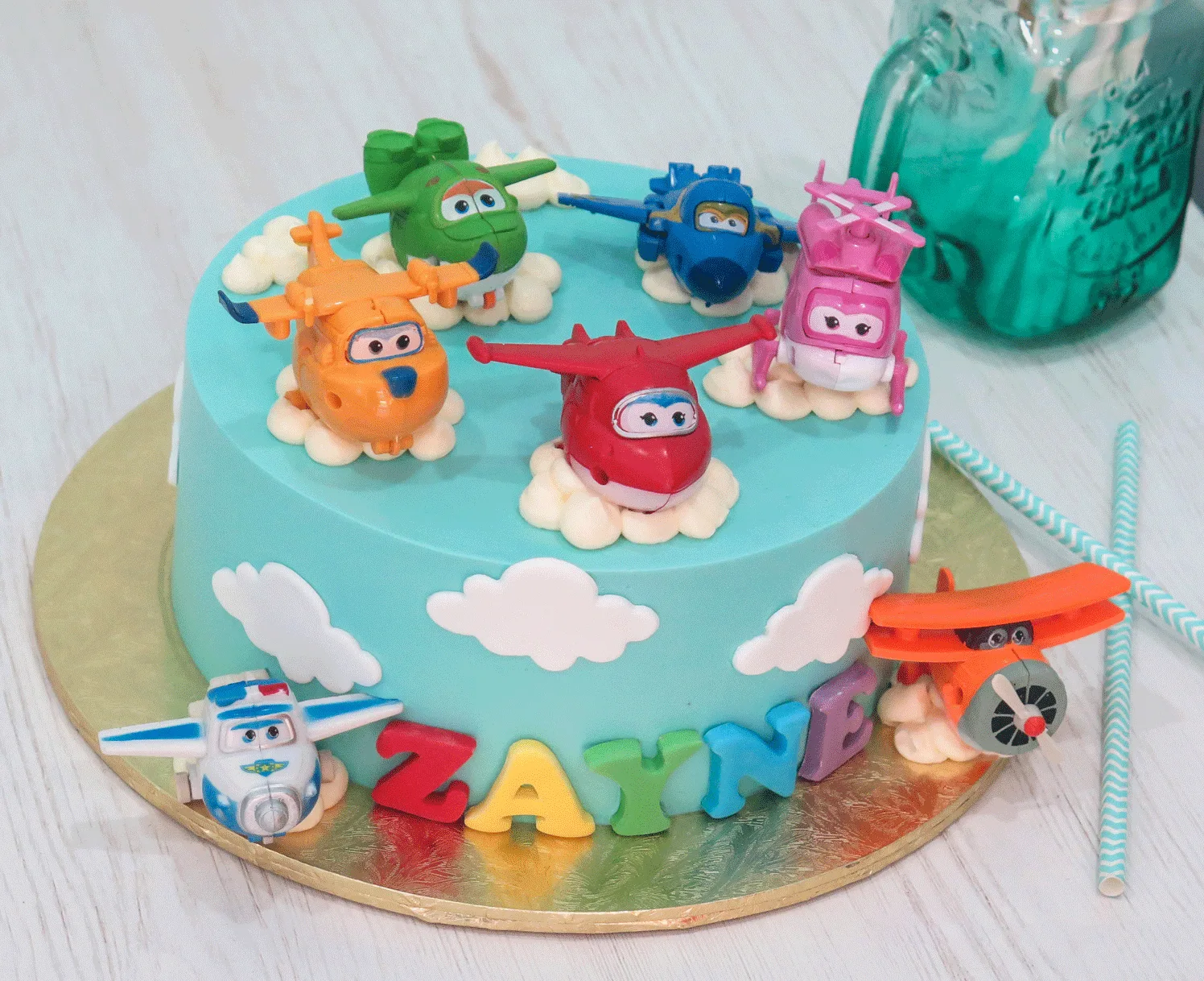 Super Wings Cake