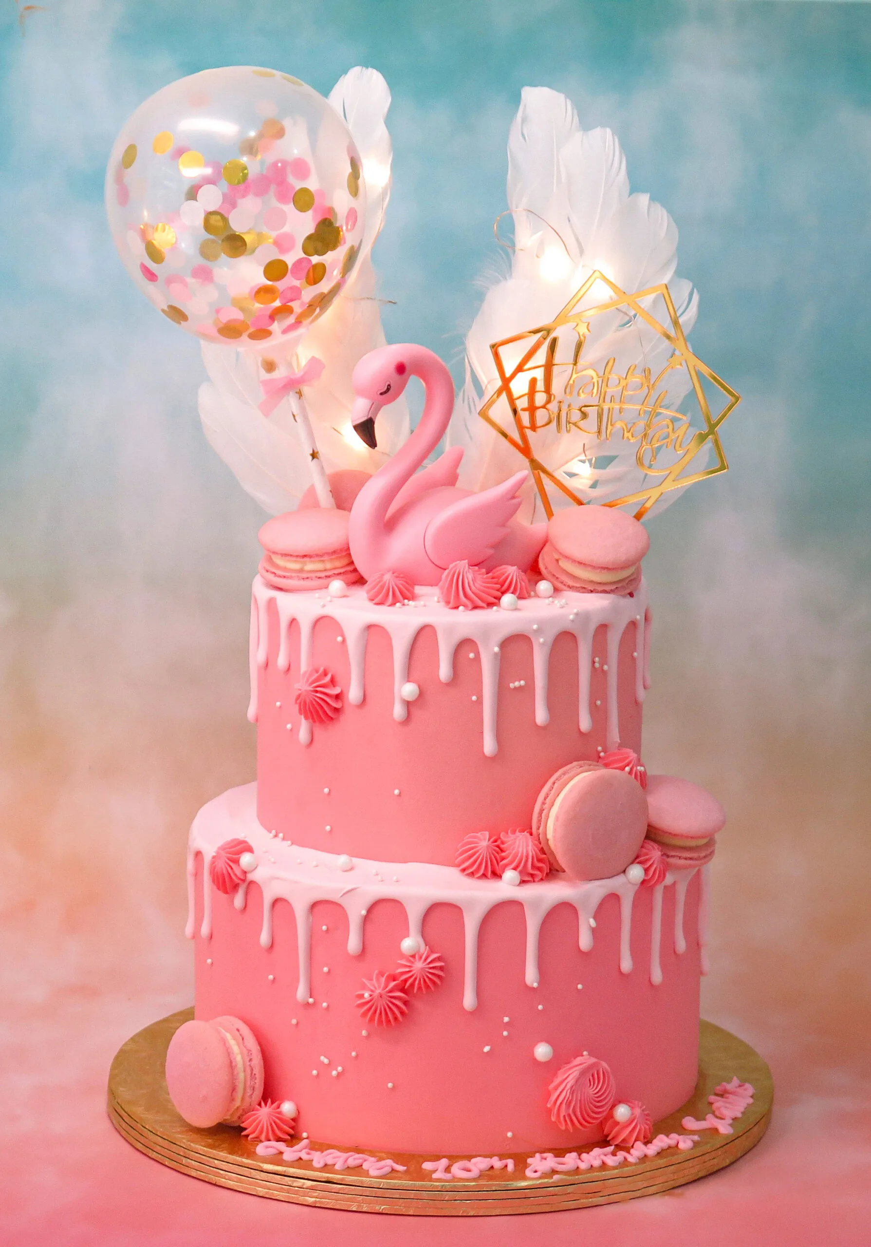 Magical Swan Cake