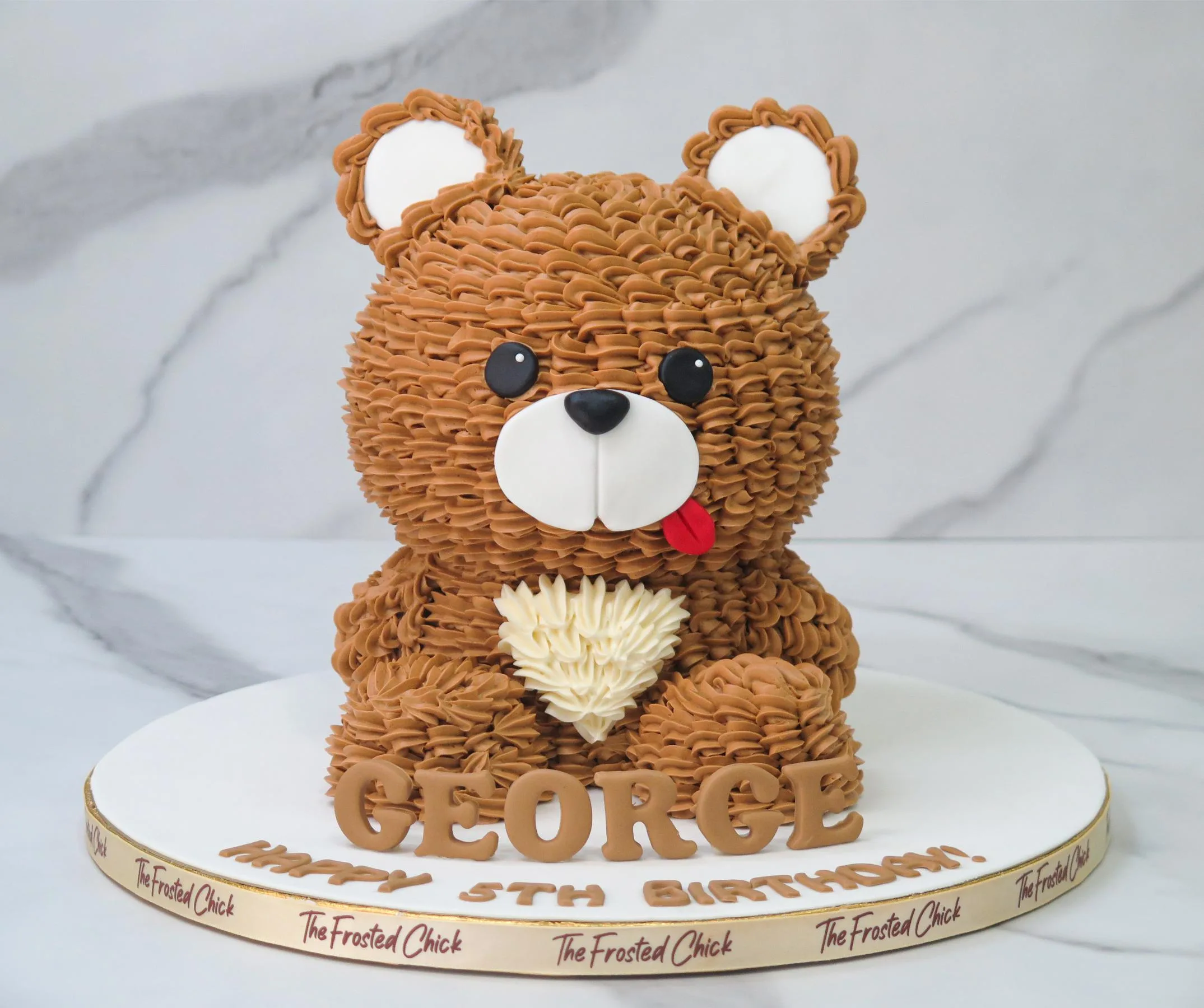 Cuddly Teddy Bear Cake
