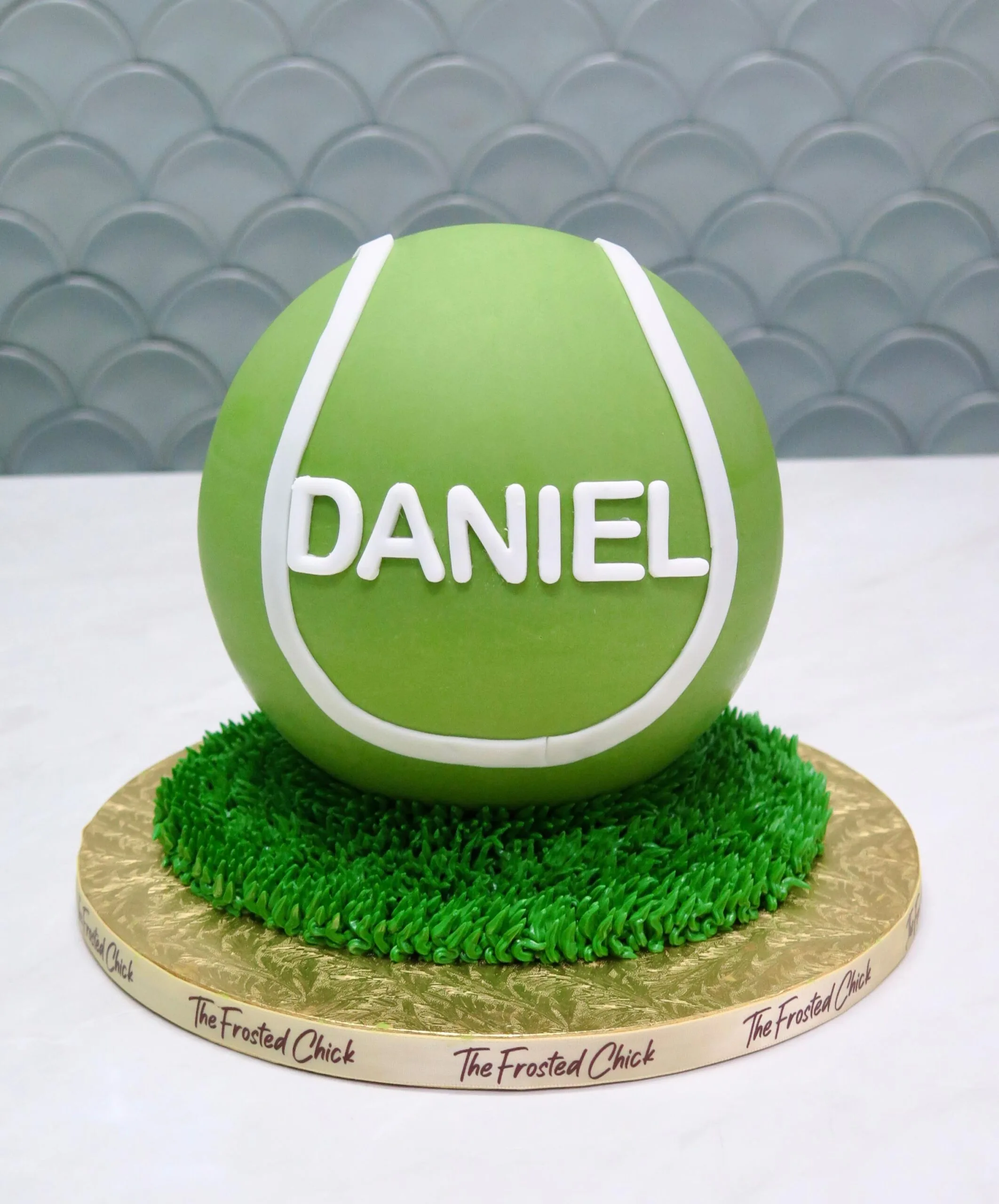 Tennis Ball Cake