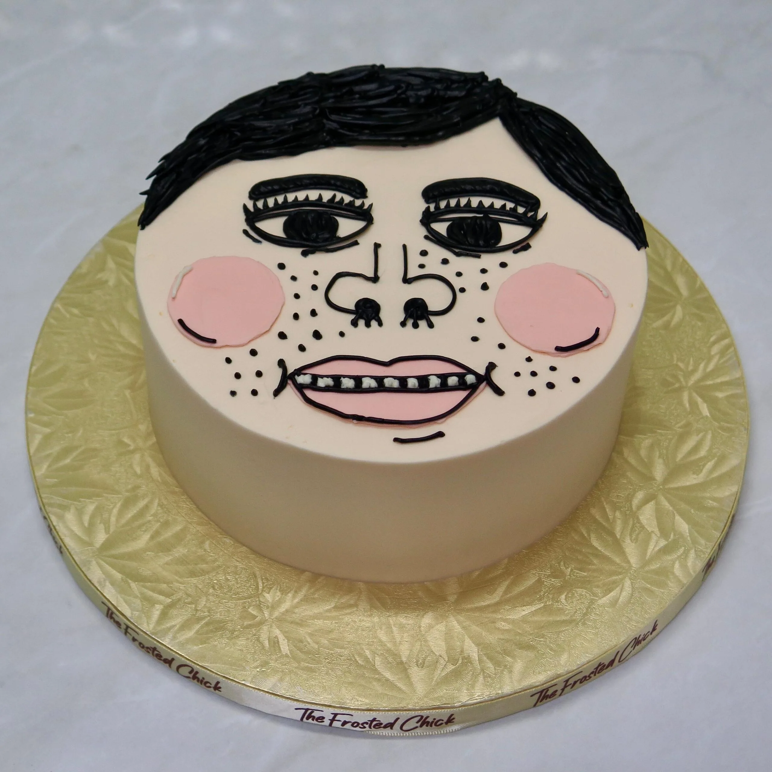 Prank Ugly Face Cake