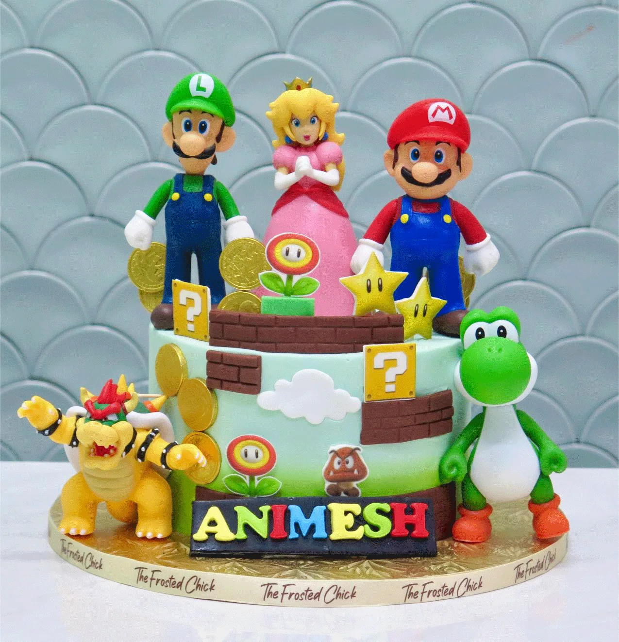 Ultimate Super Mario Cake