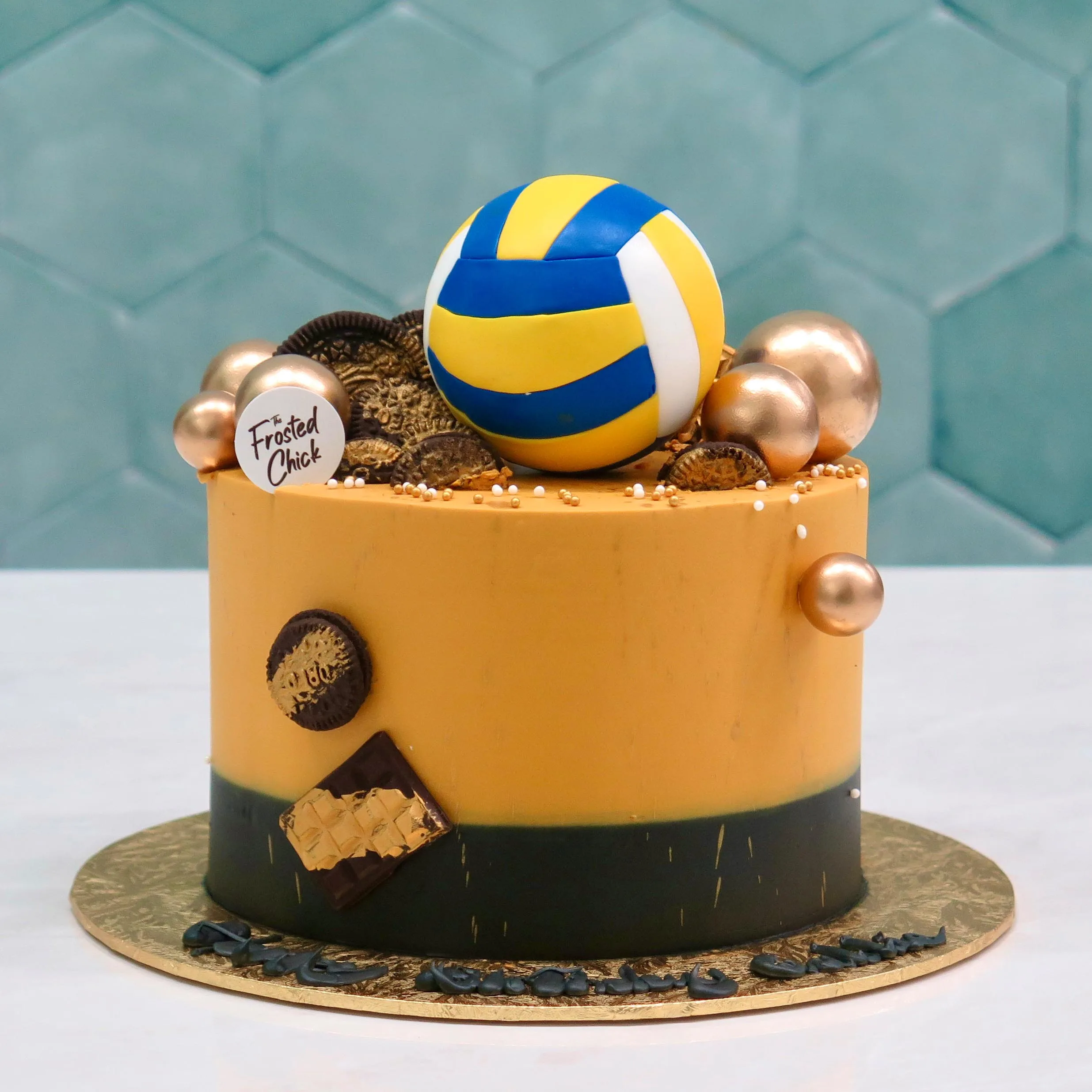 Volleyball Chocoholic Cake