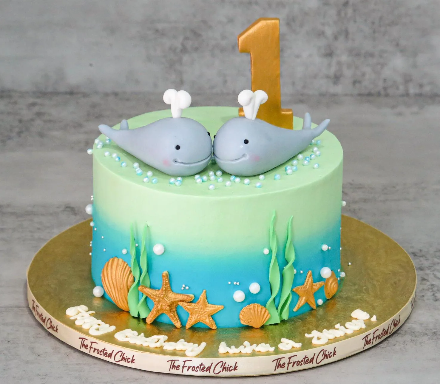 A Whale of a Time Cake