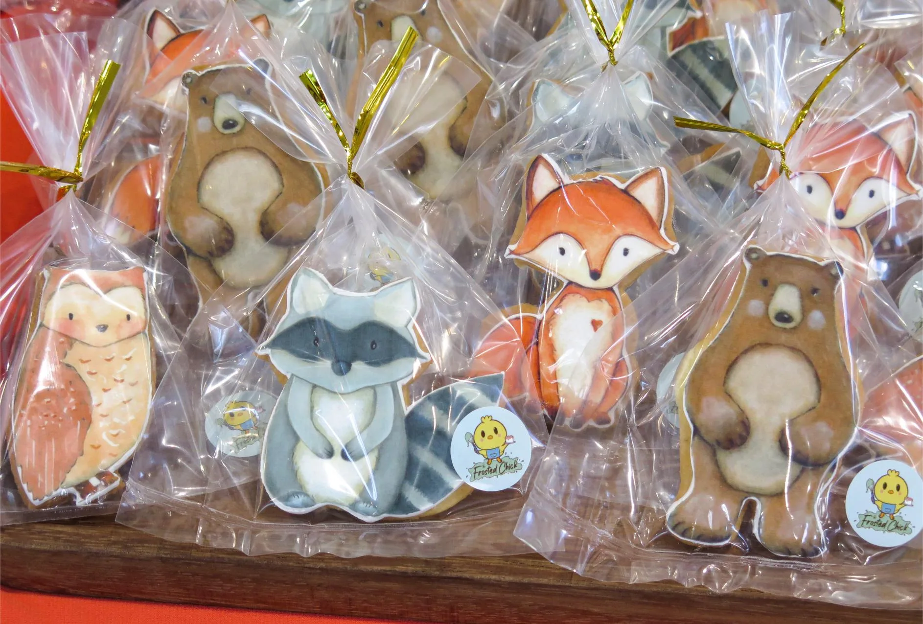 Woodland Animal Cookies