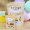 40g cookie pack thank you sticker with back of 200g cookie pack