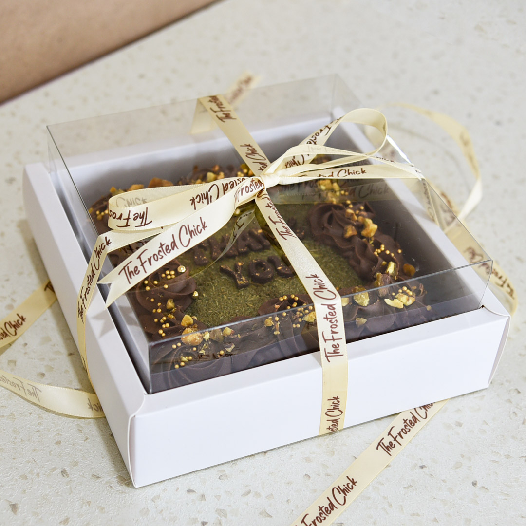 Pistachio Kunafa Brownie Slab