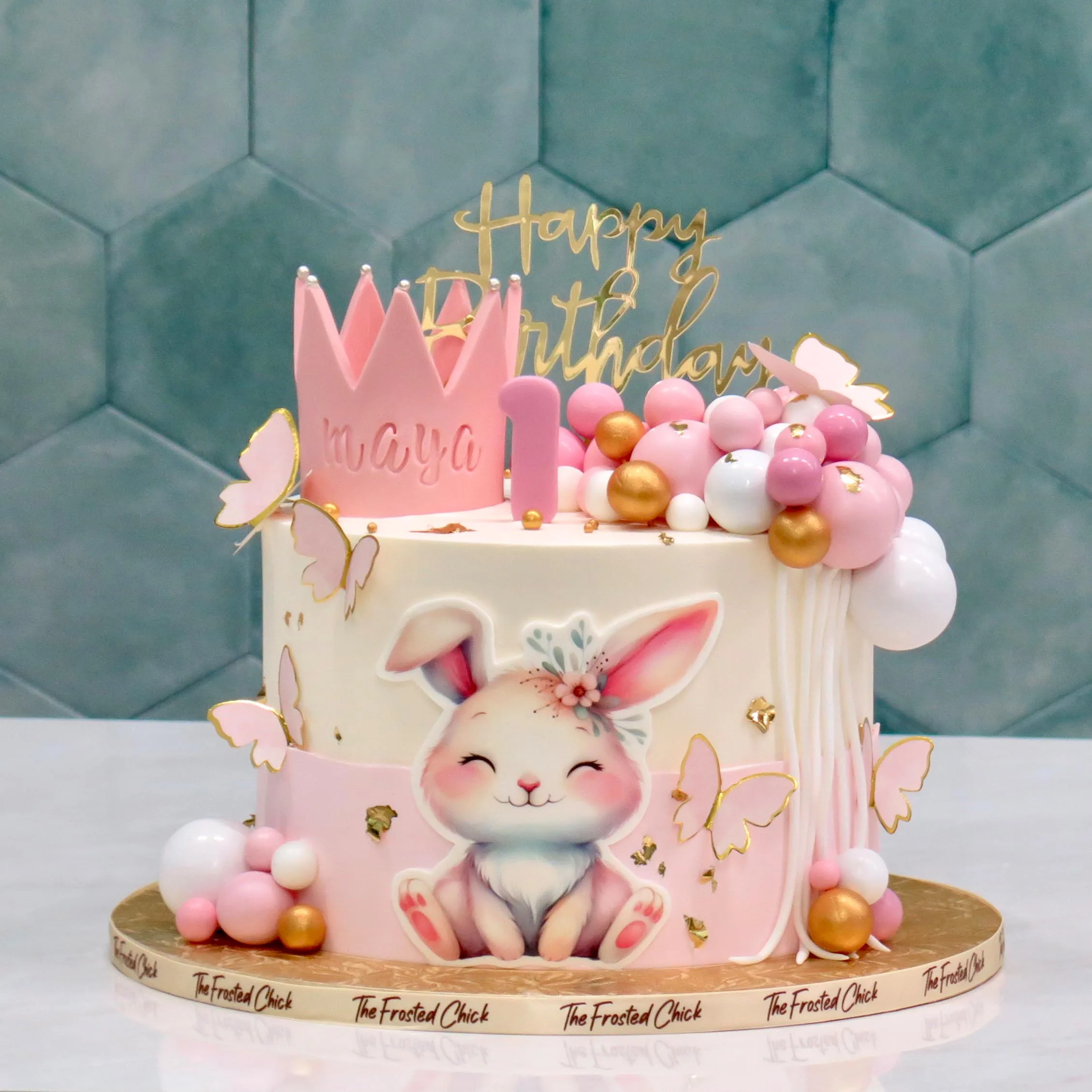 Princess Bunny Rabbit Cake