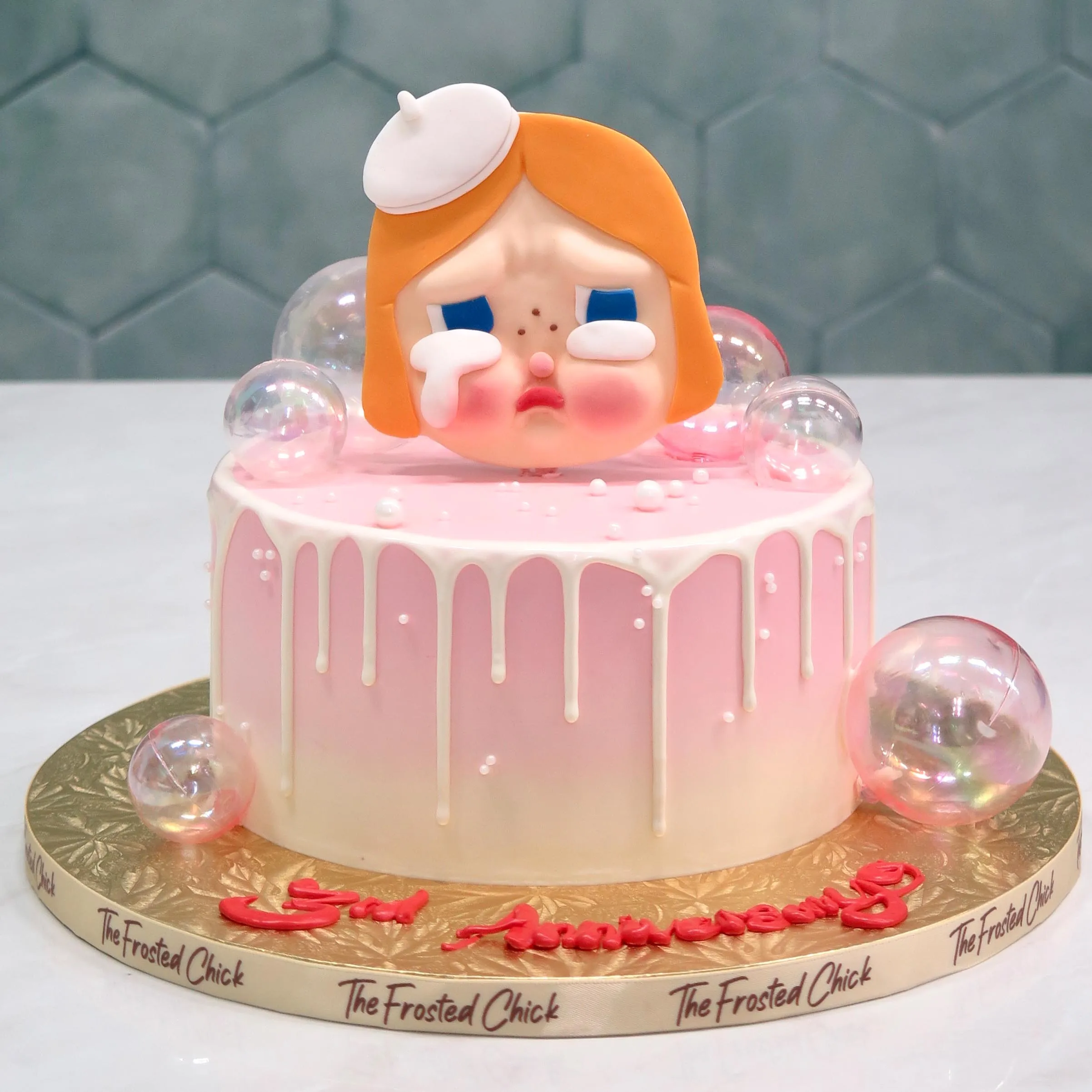 Crybaby Drip Cake