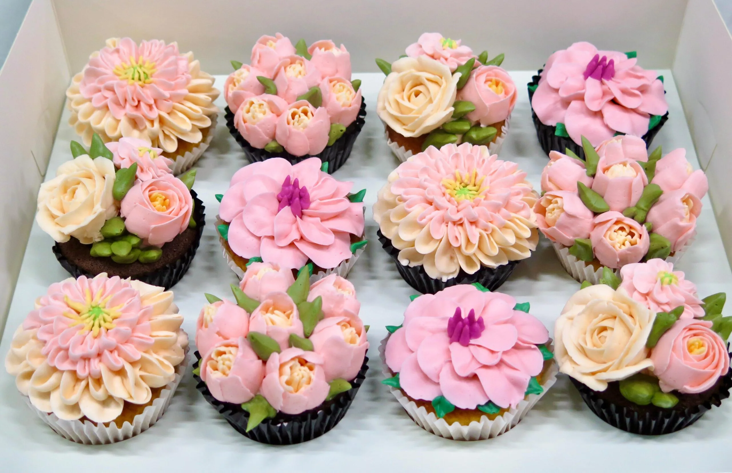 Blossom Floral Cupcakes