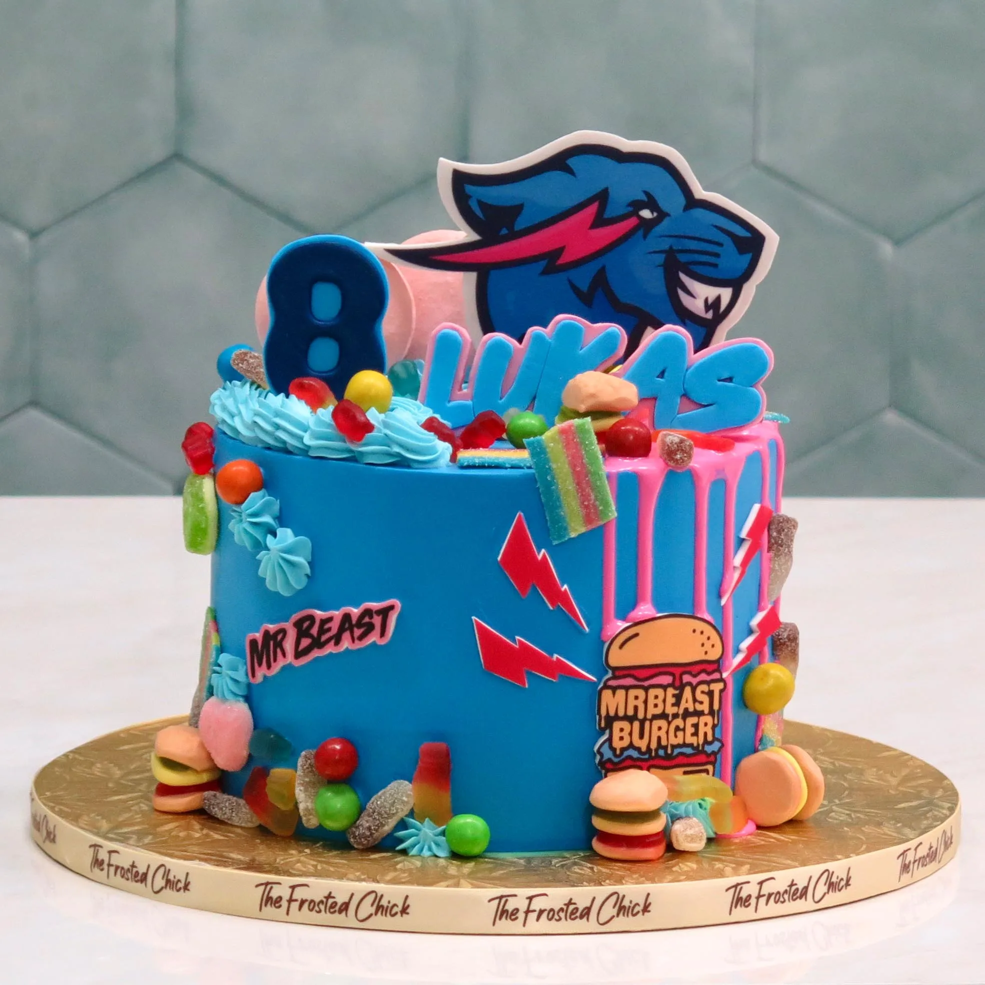 MrBeast Inspired Cake