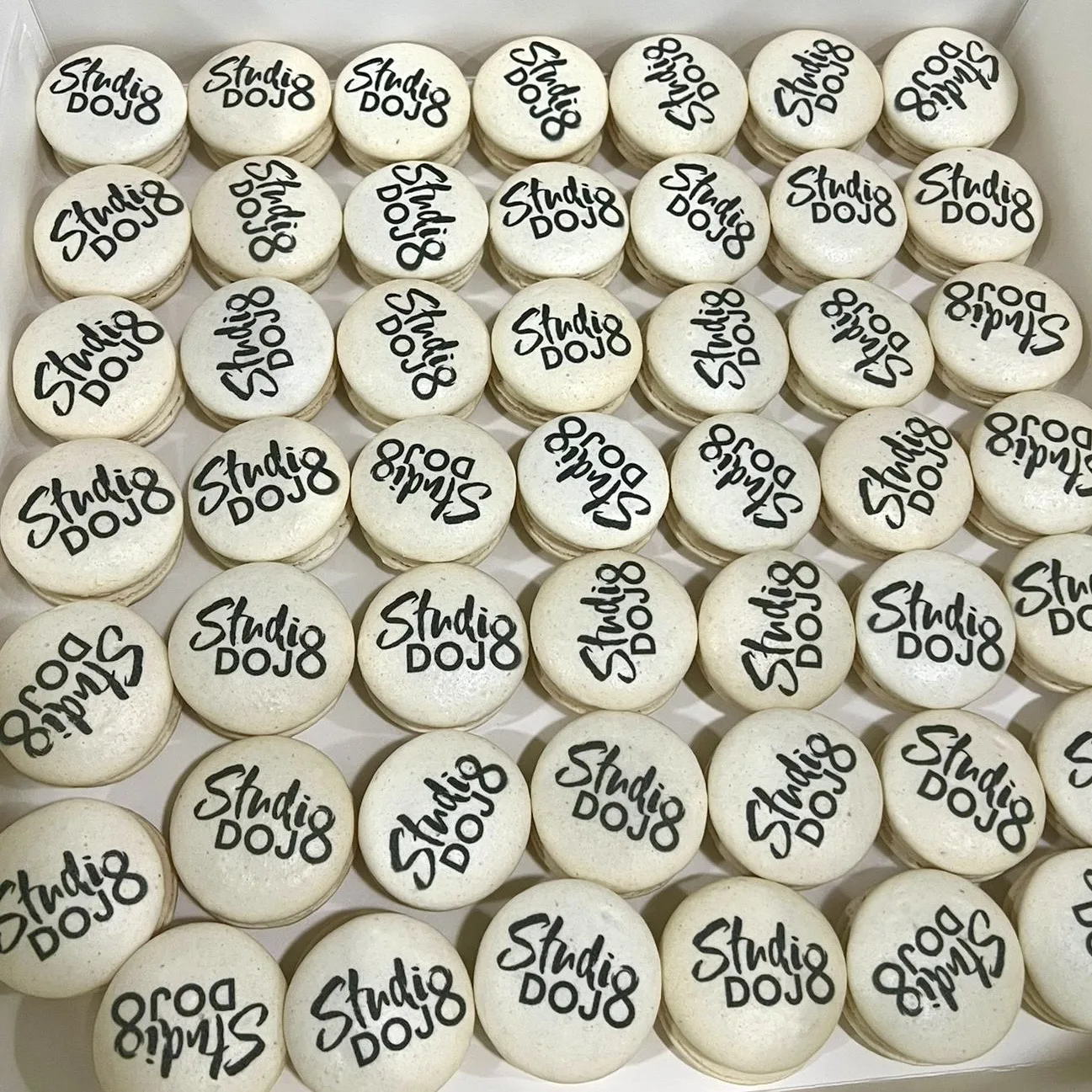 Customised Printed Logo Macarons