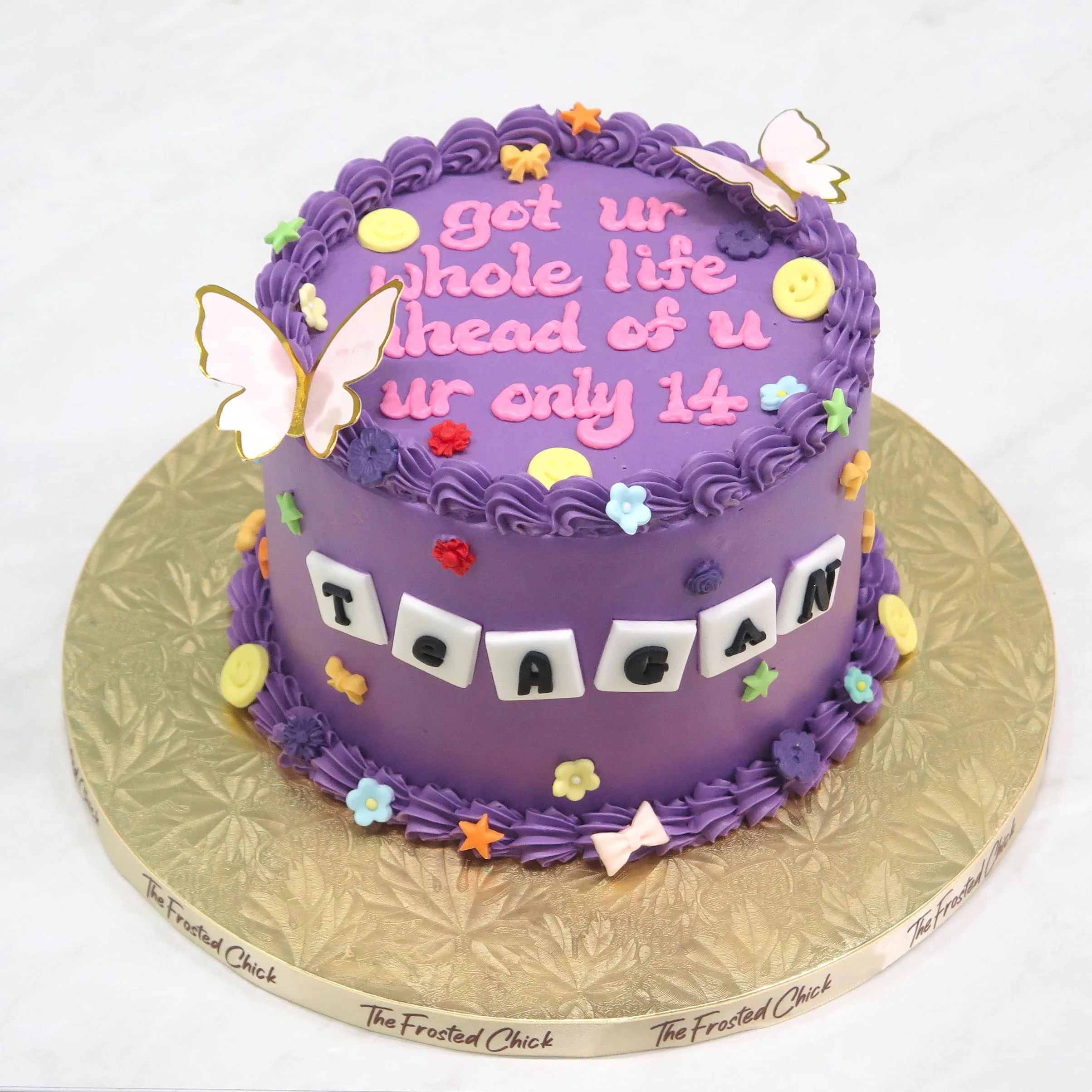 Olivia Rodrigo Teenage Dream Inspired Cake