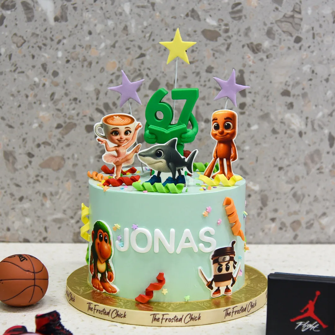 Brainrot 67 Cake