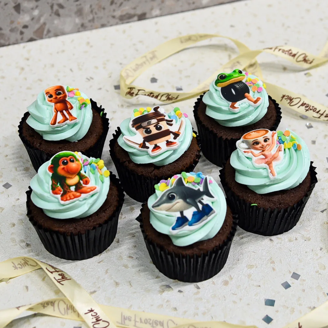 Brainrot Cupcakes