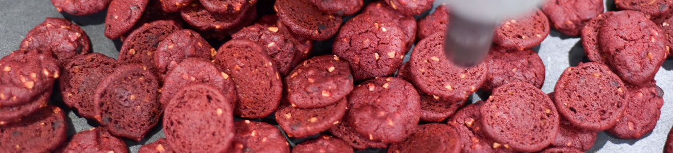 red velvet cookies