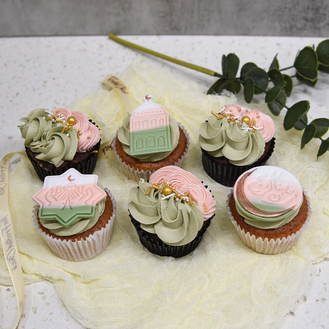 hari raya cupcakes