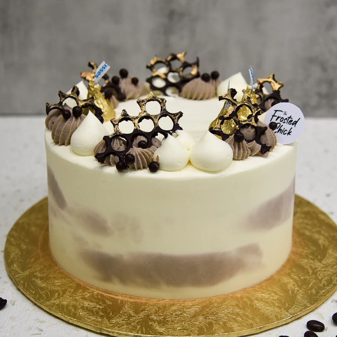 Mocha Fresh Cream Cake