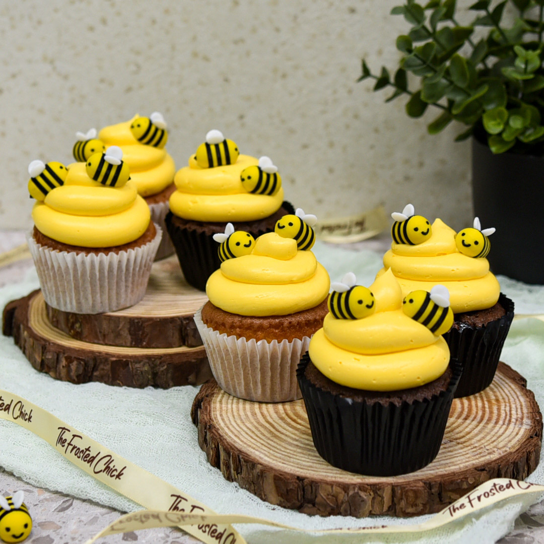 bee cupcakes
