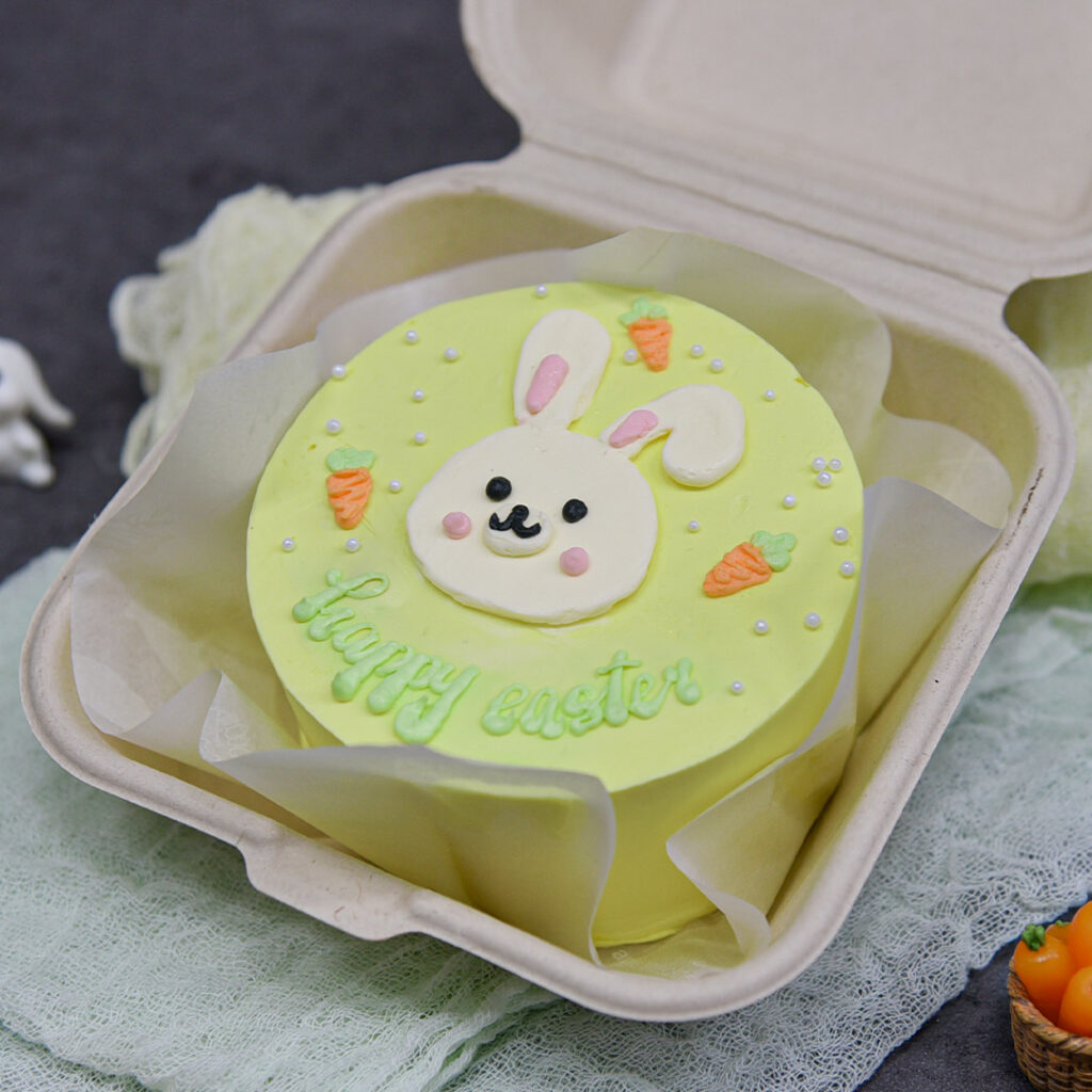 Bunny Rabbit Bento Cake | The Frosted Chick