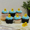yellow duck cupcakes
