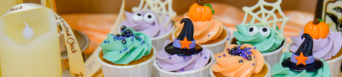 halloween mini cupcakes