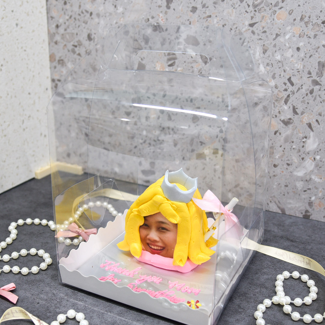 personalised mini princess fairy cake