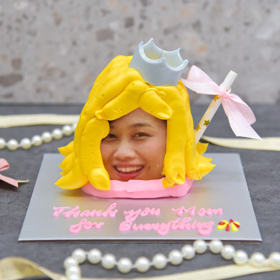Personalised Mini Princess Cake