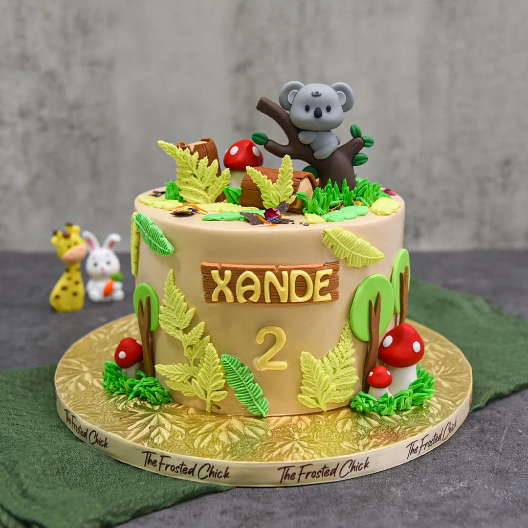 Cozy Koala Woodland Cake