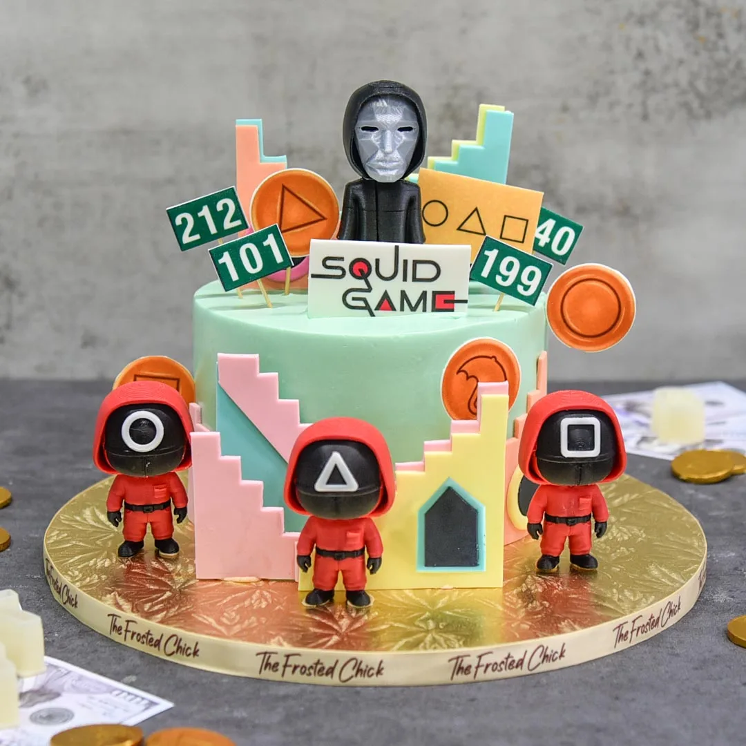 Squid Game Maze Cake