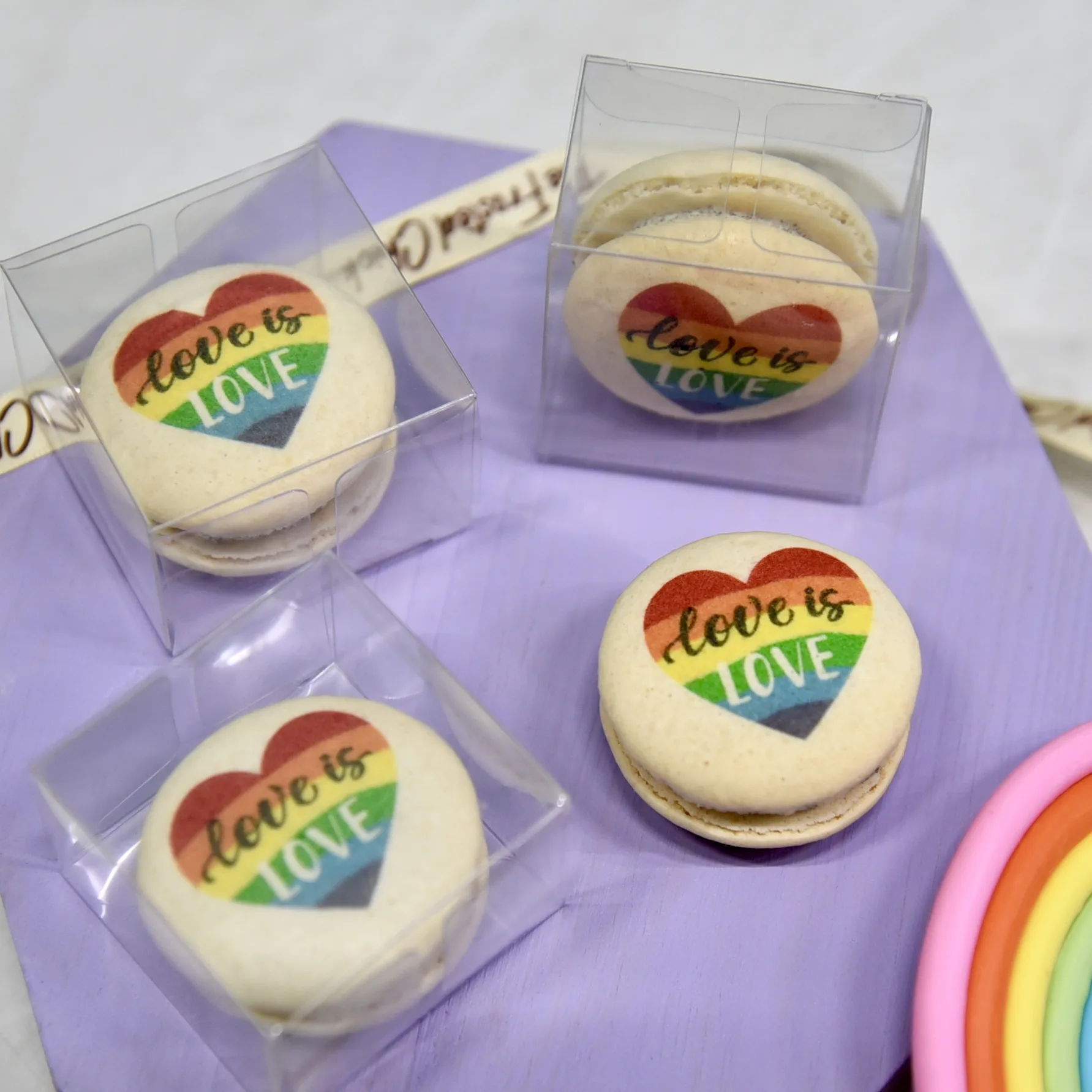 Pride Macarons