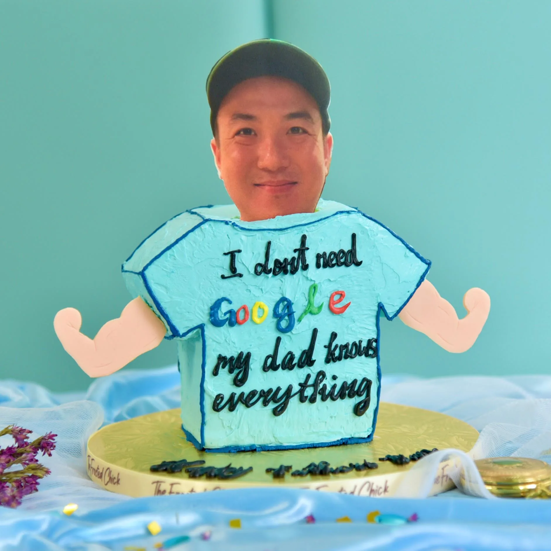 World’s Smartest Dad Cake