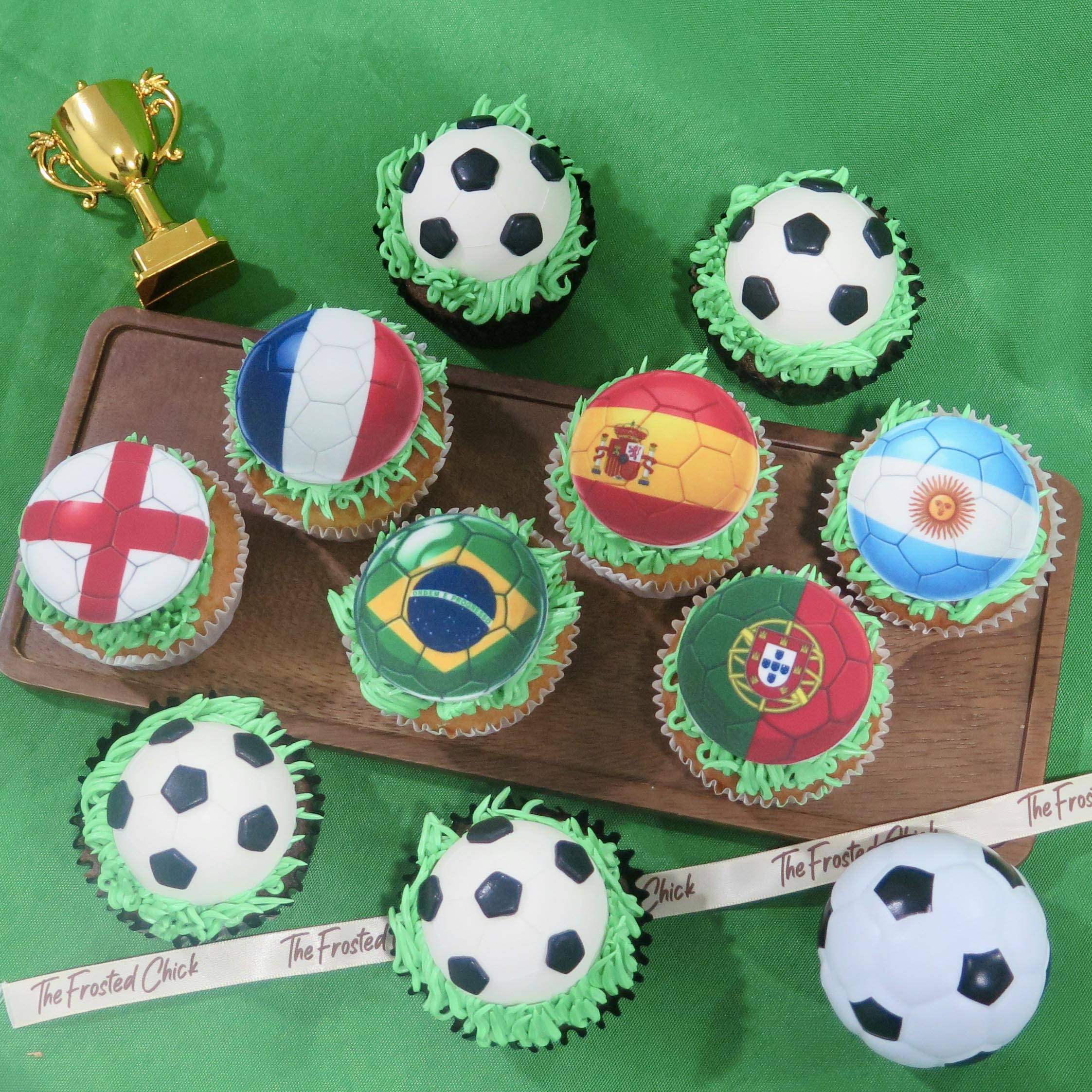 FIFA soccers cupcake