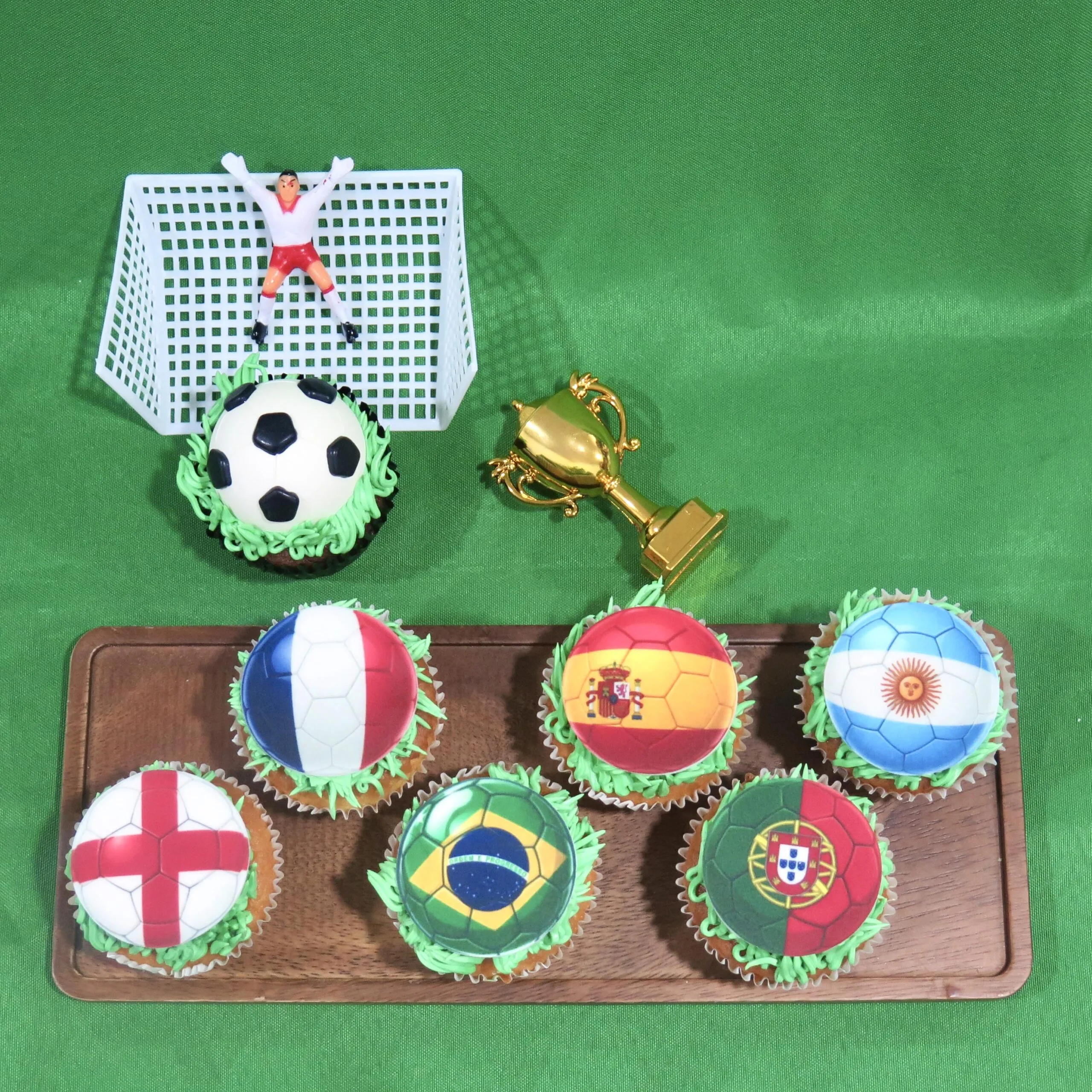 FIFA soccers cupcake